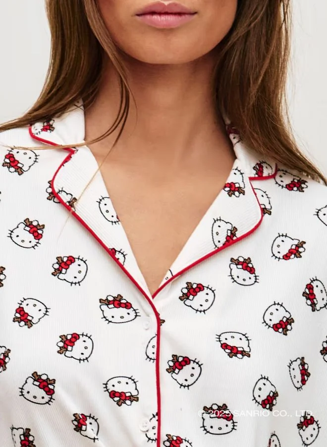 UNDIZ Hello Kitty jersey shirt
